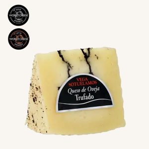 Vega Sotuelamos Truffled cured sheep cheese, wedge 200 gr