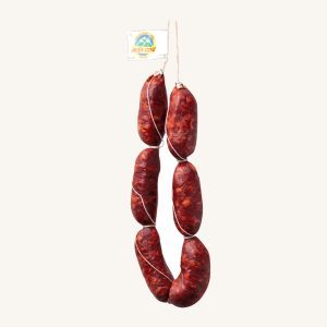 Peña Cruz Chorizo Almeriense picante (spicy), first quality (primera calidad), from Andalusia, ristra 400 gr