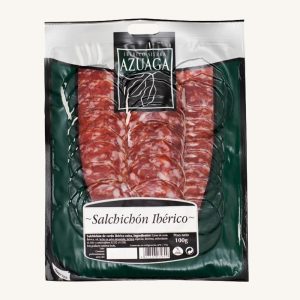 Ibérico Sierra Azuaga Salchichón de cebo Ibérico 50%, pre-sliced 100 gr