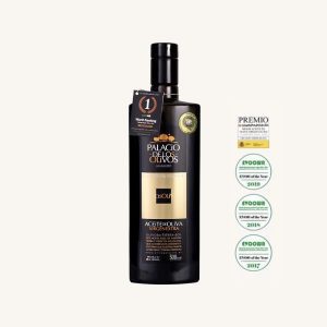 Huile d'olive extra vierge, variété Picual, Gourmet - Qualité Premium, DOP Aceite Campo de Calatrava, bouteille