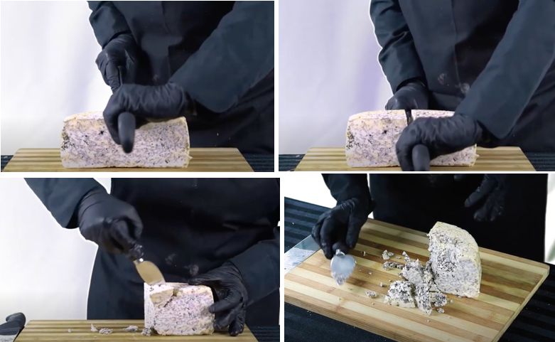 How to cut cabrales