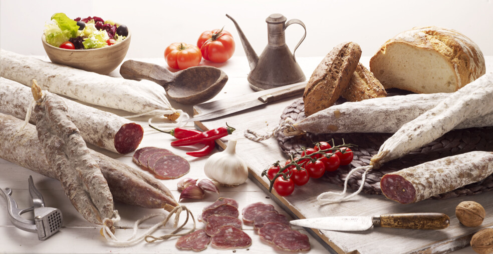 Longaniza or Llonganissa or Salchichon de Vic