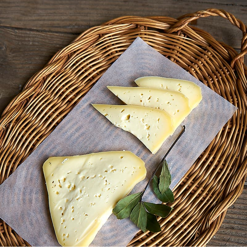 Tetilla cheese tray