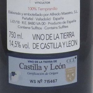 Vino de la Tierra wine label