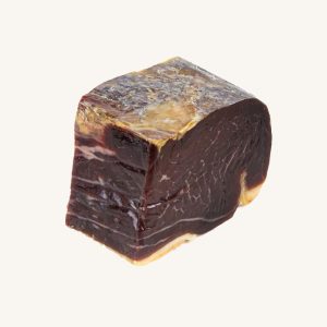 Taco de Cecina de toro (cecina de taureau), de Teruel, Aragon, morceau de cube