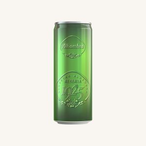 Alhambra Reserva 1925, bière de style pilsner, de Grenade, en canette