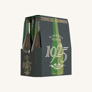 Alhambra Reserva 1925, bière de type pilsner, de Grenade, pack de 6 bouteilles de 33cl