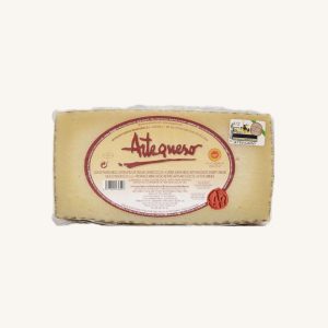 Fromage de brebis affiné artisanal Manchego DOP, demi-meule