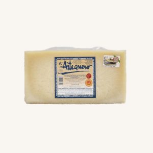 Fromage de brebis semi-affiné artisanal Manchego DOP, demi-meule