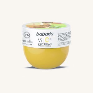 Crème pour le corps à la vitamine C+, vegan, hydratation 24h, pot