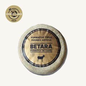 Fromage de chèvre crémeux artisanal des Pyrénées, mini meule
