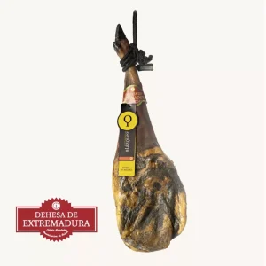 Épaule 100% ibérique de bellota Blázquez, Pata Negra marque noire, DO Dehesa de Extremadura, cuisse entière