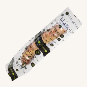 Chorizo de porc ibérique « Admiración » nourri aux glands 50%, de Guijuelo, Salamanque, demi-morceau