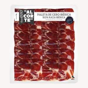 Appât pour jambon ibérique d'épaule 50%, de Salamanque, pré-tranché "al corte"