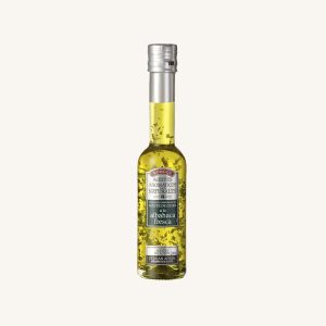 Huile d'olive aromatique au basilic frais (albahaca fresca), 100% naturelle, bouteille