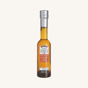 Huile d'olive aromatique au poivre de Cayenne et aux épices piquantes, 100% naturelle, bouteille