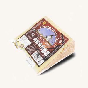 Fromage de brebis semi-affiné Manchego DOP, affinage 3 mois, quartier