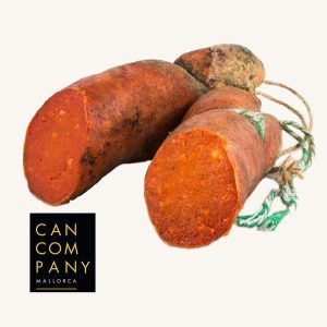 Sobrasada de Majorque, cochon noir traditionnel semi-bouclé, morceau