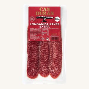 Longaniza de Payés (rustique) extra, de Catalogne, prétranchée