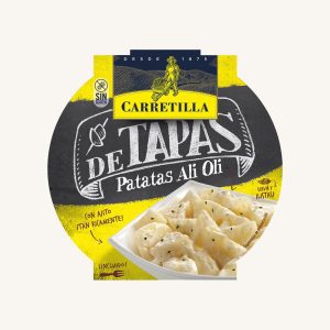Patatas Ali Oli (mayonnaise à l'ail), prêtes à manger en 30 secondes, 1 barquette