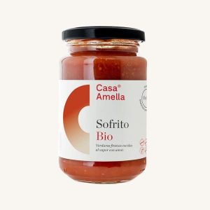 Sauce tomate Sofrito (légèrement frite) bio, de Catalogne, petit pot
