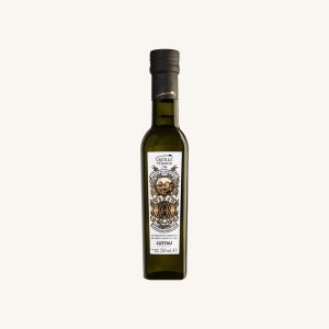 Huile d'olive extra vierge Amontillado, finie en fûts de xérès de Jerez, type Arbequina, bouteille