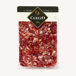 Copeaux de jambon ibérique - étiquette noire (Virutas de Jamón Ibérico), de Jabugo (Huelva), blister