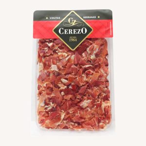 Copeaux de jambon Serrano (Virutas Serranas de jamón), de Serón (Andalousie), blister 120 g