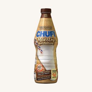 Maestro Horchatero, Horchata de Chufa (souci tigré) UHT - 100% de Valence DOP, à la texture épaisse, en bouteille