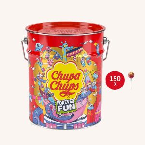 Grande boîte de sucettes Chupa Chups Forever Fun Edition, de Barcelone, 150 unités