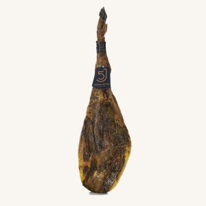 Jambon 100% ibérique de bellota (Jamón), étiquette noire - Pata negra, de Jabugo - Huelva, 6 - 7 kg