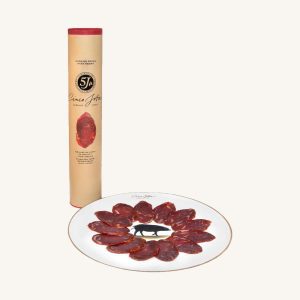 Caña de Presa moyenne pata negra (coupe d'épaule de porc nourri aux glands) 100% Ibérico, demi-pièce
