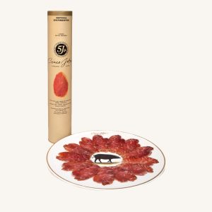 Canne moyenne de longe pata negra Naturel sans paprika (longe de porc nourri aux glands) 100% Ibérico, demi-pièce
