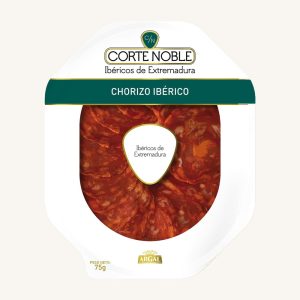 Chorizo 50% Ibérico de cebo de campo - d'Estrémadure, prétranché