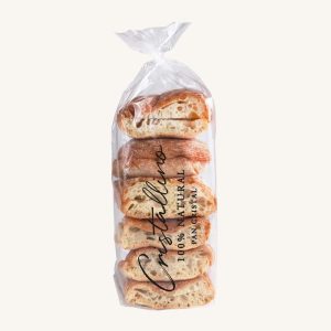 Pain de cristal pour tapas (pan de cristal), 12 tranches