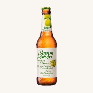 Bière Damm Lemon Citron - Clara Mediterránea (panaché / radler), bouteille