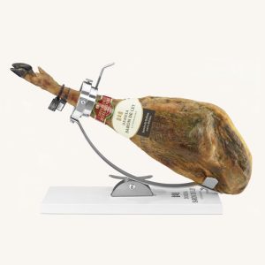 Jambon 100% ibérique de bellota, label noir - pata negra, DOP Dehesa de Extremadura, cuisse entière