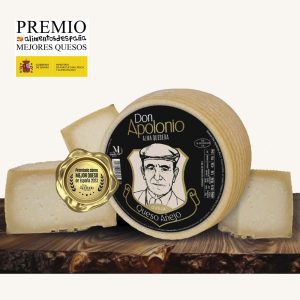 Fromage de brebis Don Apolonio Manchego Añejo-Reserva, min. 10 mois, de Ciudad Real, pièce entière