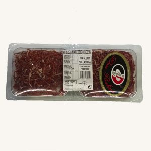Lanières (fils) de jambon Ibérico 50% Cebo (jambon), de Salamanque