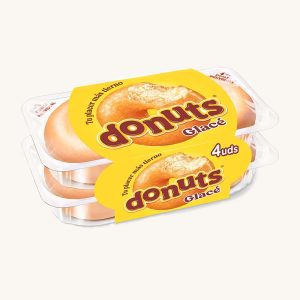 Donuts Glacés, paquet de 4 unités individuelles