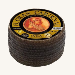 Fromage Castellano IGP (Étiquette noire), affiné sous bois, au lait de brebis, meule