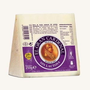 Fromage au lait mixte affiné sans lactose, quartier