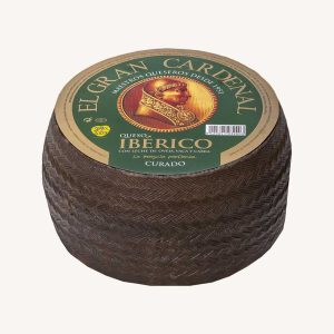 Fromage ibérique affiné au lait mixte, affinage 4 à 6 mois, meule entière
