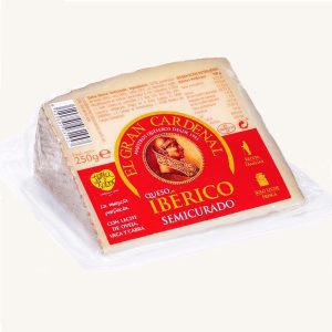Fromage ibérique semi-affiné au lait mixte, en quartier