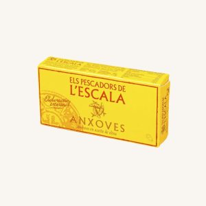 Filets d'anchois à l'huile d'olive, artisanaux, de Gérone - Mer Méditerranée, petite boîte