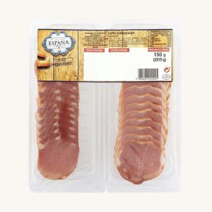Lomo embuchado (longe séchée), de Tolède, prétranché