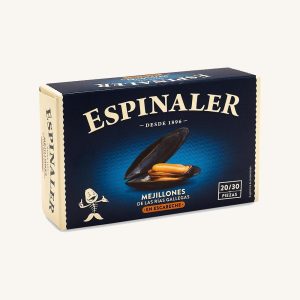 Moules marinées des rias galiciennes (Rías Gallegas), 20+ petits morceaux, boîte