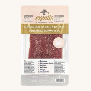 Longaniza de dinde (100%), de Catalogne, prétranchée