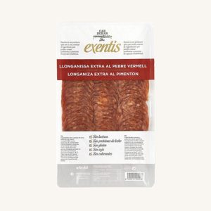 Longaniza extra al pimentón (au paprika, façon chorizo), de Catalogne, prétranchée