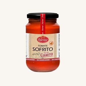 Sauce tomate Sofrito (légèrement frite), façon maison, de Catalogne, en pot
